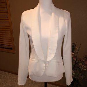 White blazer